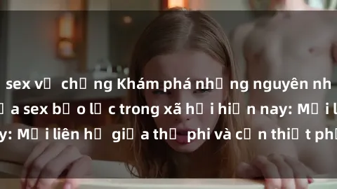sex vợ chồng Khám phá những nguyên nhân và hậu quả của sex bạo lực trong xã hội hiện nay: Mối liên hệ giữa thị phi và cần thiết phải ngăn chặn.